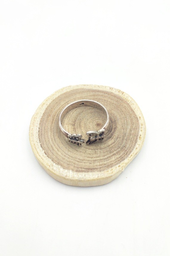 Anillo plata midi Butterfly