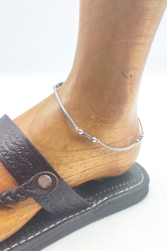 Tobillera Plata Afonhé