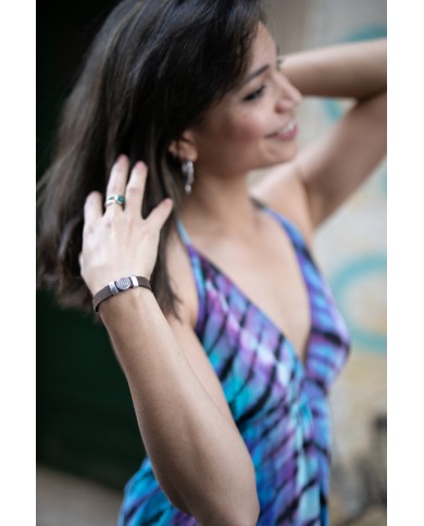 Pulsera Cuero Zamak Tiwayyen