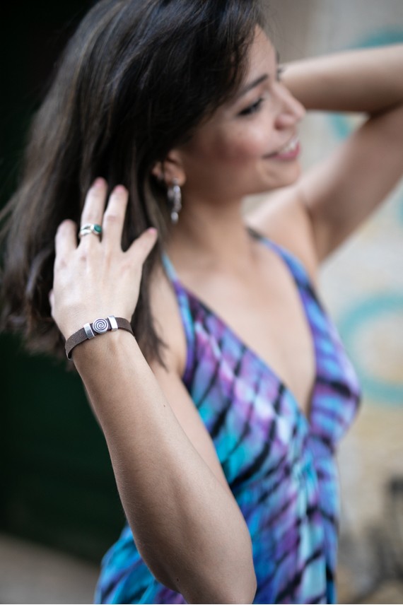 Pulsera Cuero Zamak Tiwayyen