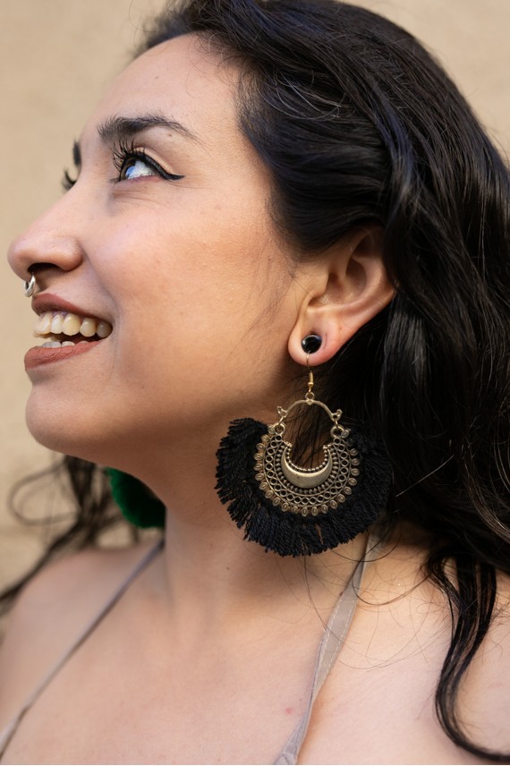 Pendientes Grass Bronze Pendientes Grass Bronze