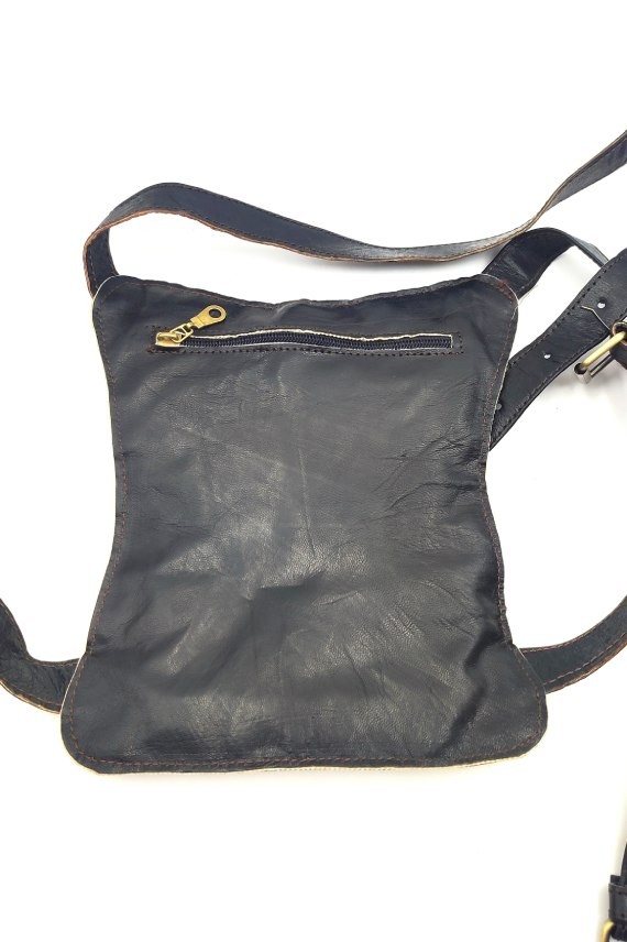 Riñonera piel motera Motorhead Riñonera piel motera Motorhead