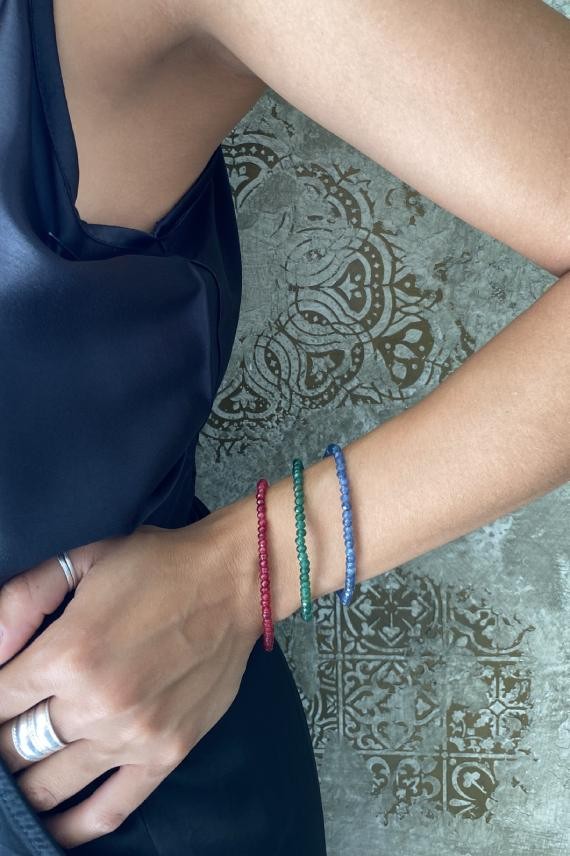 Pulsera Cuentas Piedras naturales