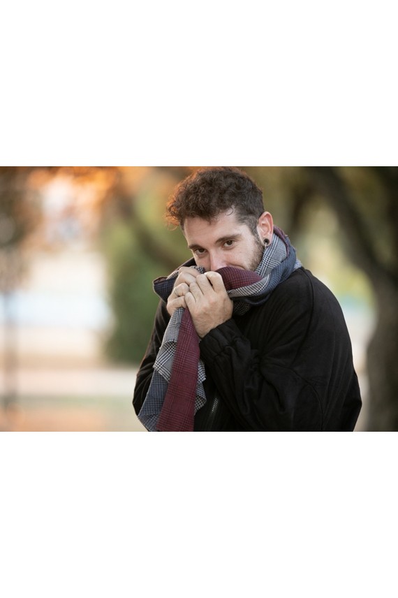 Pañuelo Príncipe de Gales unisex