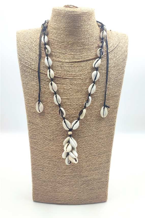 Collar Cuentas Cauri Morla Collar Cuentas Cauri Morla
