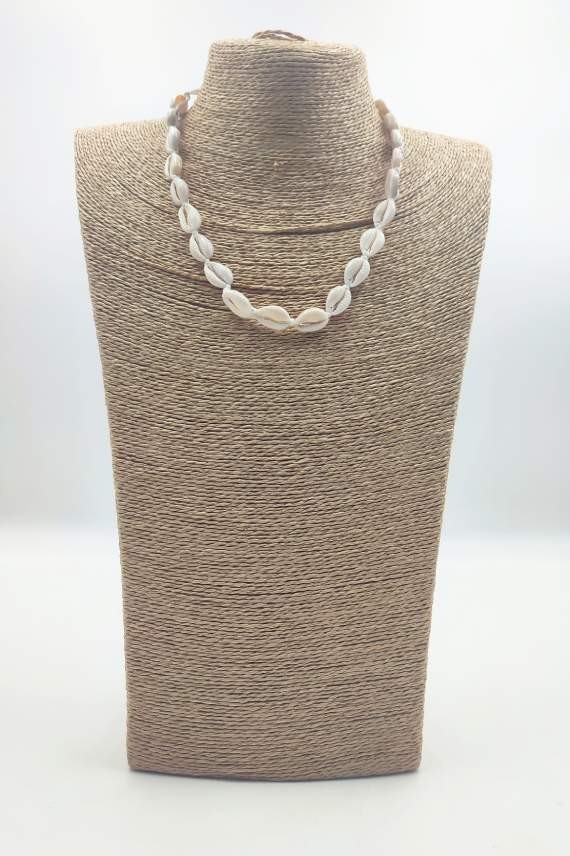 Collar Cuentas Cauri Vetusta Collar Cuentas Cauri Vetusta