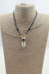 Collar Cauri cuero Vaivai