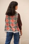 Chaleco Pashmina Arte Nómada Bordado con Flecos