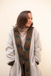 Chaquetón Étnico Lana forro algodón jaspeado beige Chaquetón Étnico Lana forro algodón jaspeado beige
