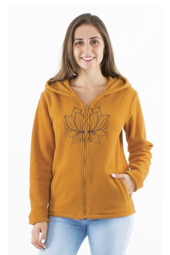 Chaqueta Polar Flor de Loto Chaqueta Polar Flor de Loto