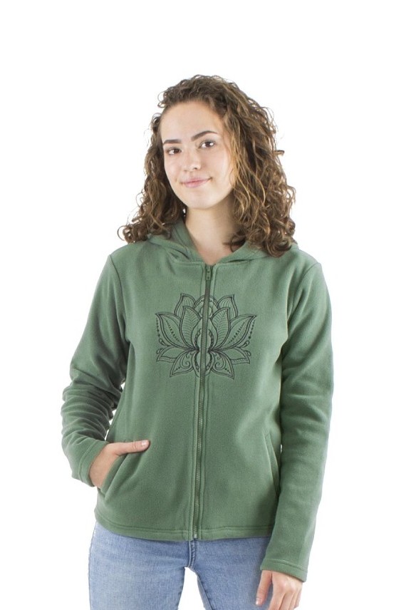 Chaqueta Polar Flor de Loto Chaqueta Polar Flor de Loto