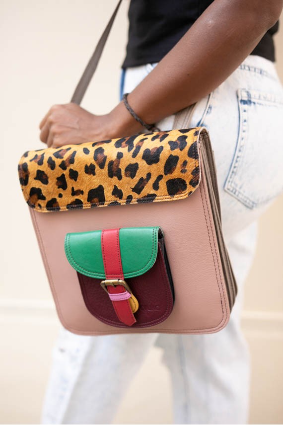 Bolso Mochila Remi backpack print leopardo by Soruka Bolso Mochila Remi backpack print leopardo by Soruka