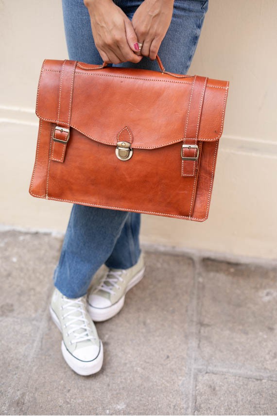 Bolso maletín cuero Mossat Bolso maletín cuero Mossat