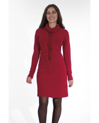 Vestido cuello Bola Deladap Vestido cuello Bola Deladap