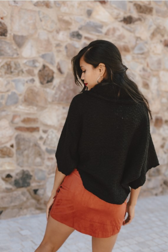 Falda corta Pocahontas Suedine