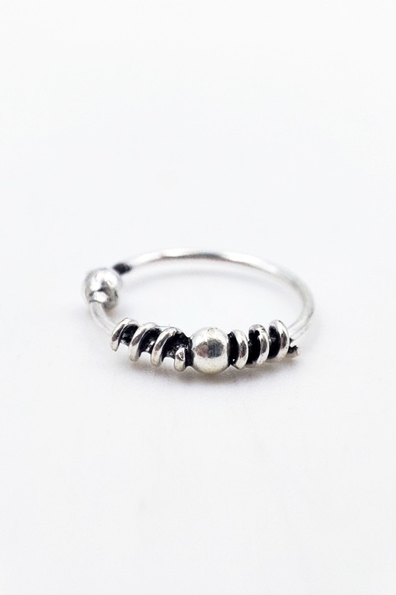 Pendiente Aro Nariz Bali bola