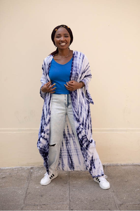 Chaqueta Tie-Dye Cielo Libre Transgresivo