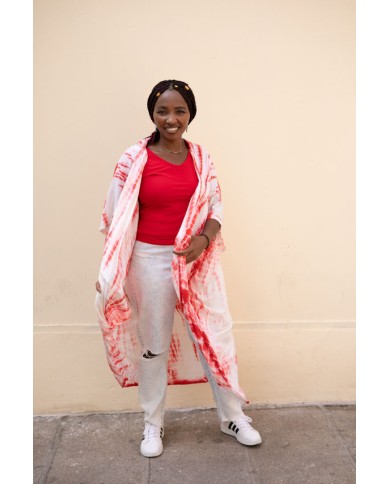 Chaqueta Tie-Dye Cielo Libre Transgresivo