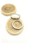 Anillo plata Arcoiris