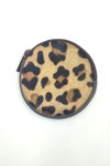 Monedero Redondo Afra print Leopardo Soruka