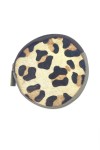 Monedero Redondo Afra print Leopardo Soruka