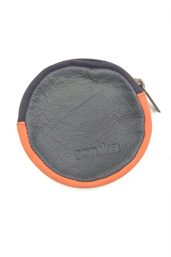 Monedero Redondo Afra print Leopardo Soruka