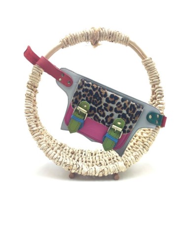 Riñonera Alexis Print Leopardo Rosa by Soruka Riñonera Alexis Print Leopardo Rosa by Soruka