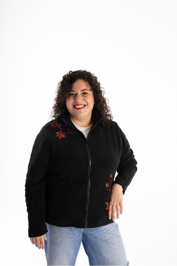 Chaqueta polar Flores Chaqueta polar Flores