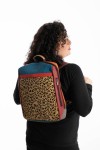 Bolso Mochila Chiara backpack Leopardo by Soruka