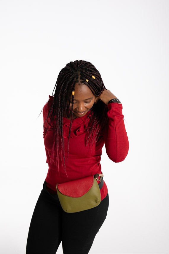 Bolso Riñonera Carol lisa by Soruka A Bolso Riñonera Carol lisa by Soruka A