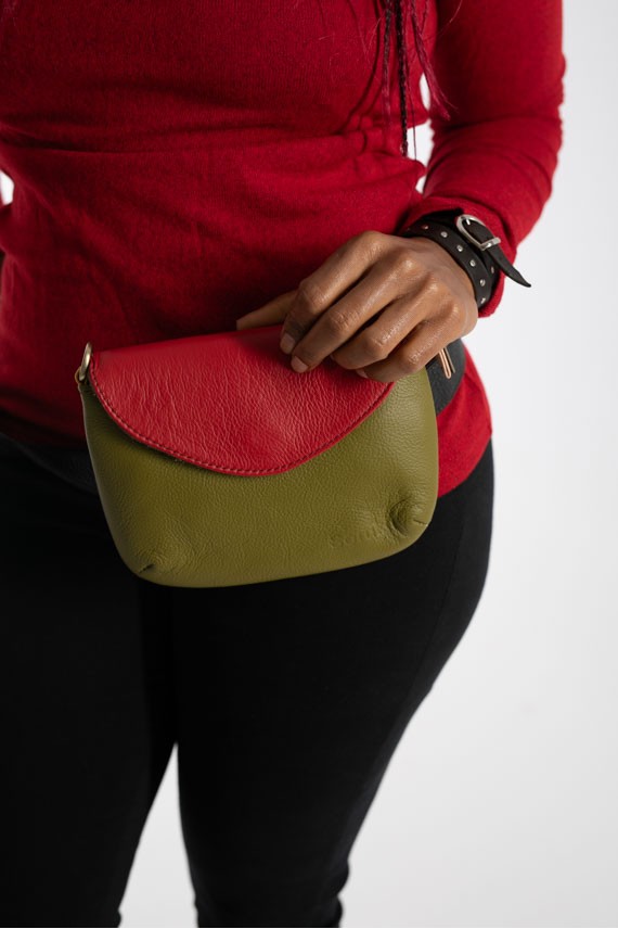 Bolso Riñonera Carol lisa by Soruka A Bolso Riñonera Carol lisa by Soruka A