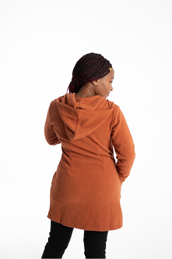 Chaqueta Polar Flor Bindi Bordada