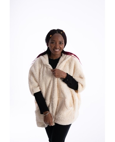 Abrigo poncho borreguito Dragons