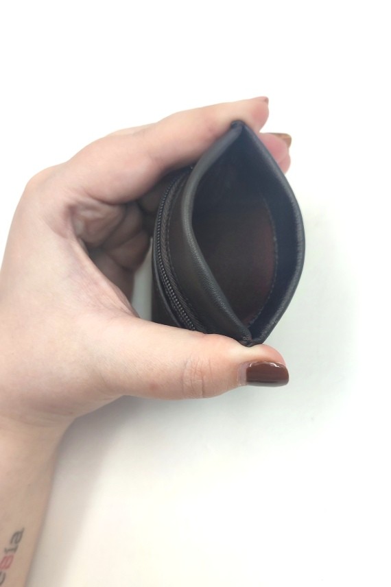 Monedero Piel cuadrado