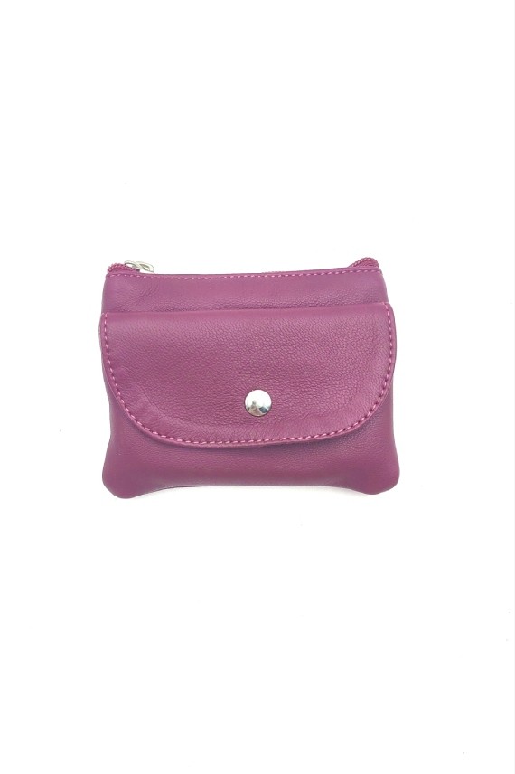 Monedero Piel Arcoiris