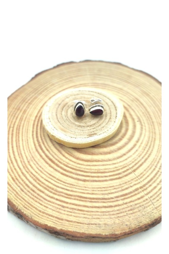 Pendientes Plata Gota