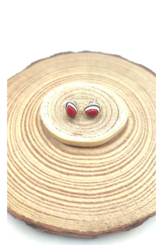 Pendientes Plata Gota