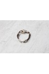 Pulsera Cuero Zamak Perlas Taleex