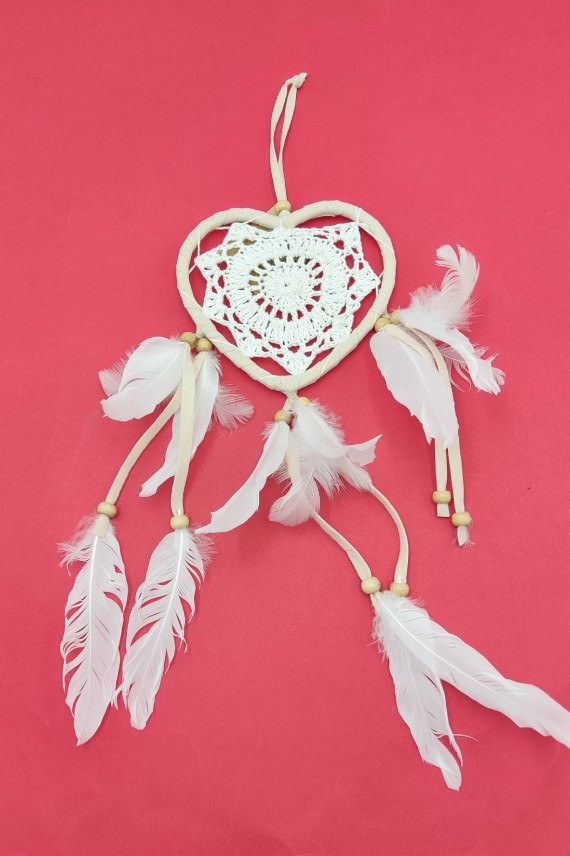 Atrapasueños Ganchillo Corazón