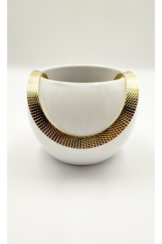 Gargantilla Plata Dorada Chanel