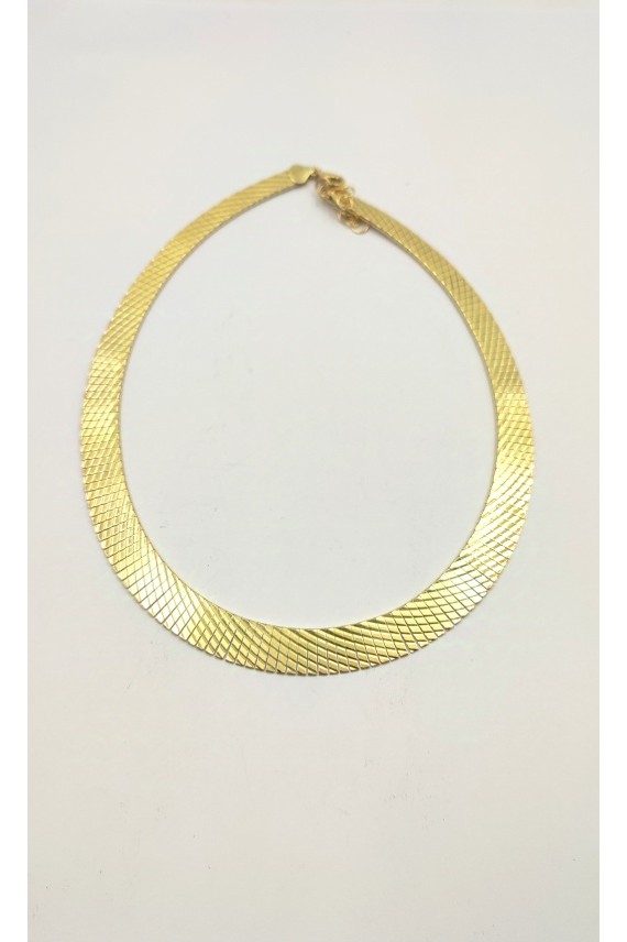 Gargantilla Plata Dorada Chanel