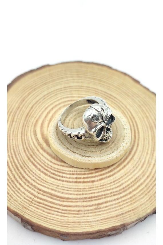 Anillo Plata Calavera