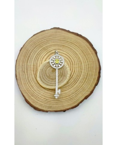 Colgante Plata Llave