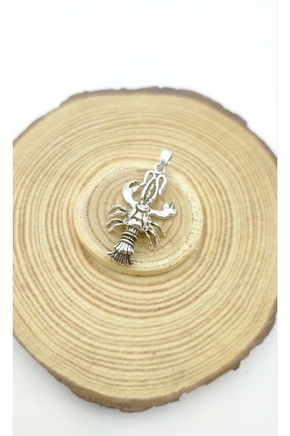 Colgante Plata Langosta