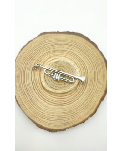 Colgante Plata Trompeta
