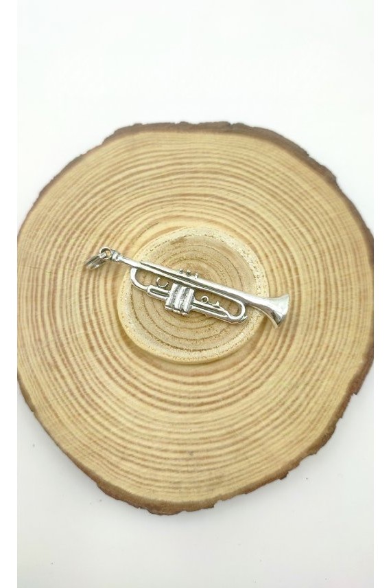 Colgante Plata Trompeta