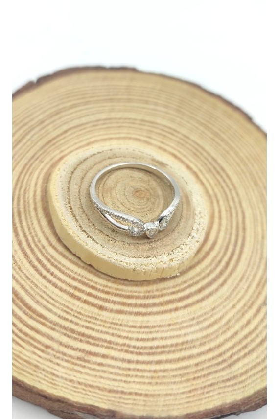 Anillo plata Circonita Gota Mini Anillo plata Circonita Gota Mini