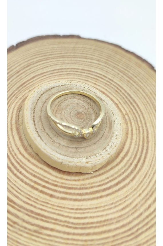 Anillo plata Circonita Gota Mini Anillo plata Circonita Gota Mini