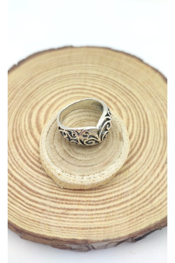 Anillo plata Corazón calado