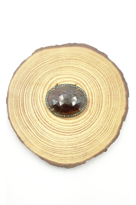 Colgante Plata piedra Amatista